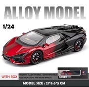 PIĘKNY METALOWY MODEL LAMBORGHINI REVUELTO1/24NOWY