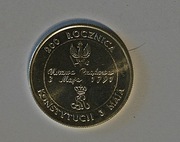 10000 zł  z roku 1991 200 Rocznica konstytucji 3 Maja