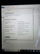 Tablet lenowo zbita szybka