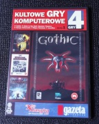 Kultowe Gry Komputerowe - Zestaw 4 Gier - Gothic, Alone in the Dark i inne