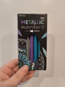 Markery metaliczne z końcówką kulkową AVEC - 6 szt.