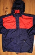 Kurtka Jeantex r. L przeciwwiatrowa granatowa z kapturem 