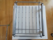 Wieszak na spodnie W-3313 do szafki 48cm szary