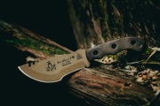TOPS Tom Brown Tracker #1 Tan 1095 nóż fixed blade + Kydex MOLLE