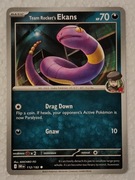 Team Rocket's Ekans 112/182 Karta POKEMON TCG S&V Destined rivals