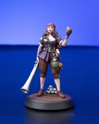 Dyna Piracka Królowa Eksplozji Figurka 32mm 14K zgodna z DnD RPG Pathfinder