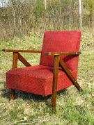 Fotel typu lisek PRL