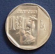 PERU 1 NUEVO SOL z 2015 r. stan I