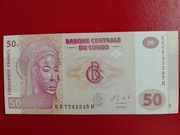 Kongo 50 Franków 2013r. P-97Aa.2 UNC