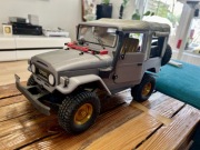 Toyota land cruiser Rc wydrukowana w 3D 1:8 piekna , detale