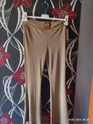 Spodnie prążek dzwony 