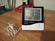 Stacja pogody termometr elektroniczny higrometr LCD HTC-2