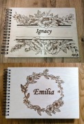 Drewniany album, Twoja personalizacja !
