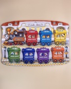 Drewniana układanka „Mega Pociąg”