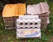 Wkłady tekturowe na 10  i na 20 jaj