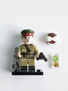 Figurka żołnierza rosyjskiego WW2 kompatybilne z Lego, Cobi