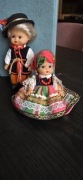 Rękodzieło łowickie - lalki 16 cm