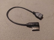 KABEL ZŁĄCZE ODTWARZANIA ADAPTER PRZEJŚCIÓWKA AMI MMI USB VW SKODA SEAT