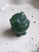 figurka kamień naturalny awenturyn sowa awenturynem sową