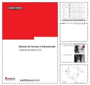 Valtra S S3 Series Tractors Service Manual Instrukcja serwisowa naprawcza