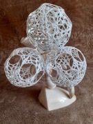 BOMBKI SZYDEŁKOWE RĘCZNIE ROBIONE 3 szt (14) 