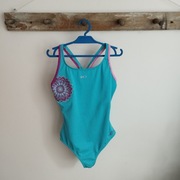 Strój kąpielowy dziewczęcy Nabaiji 116–128 cm niebieski