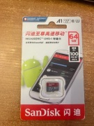 Karta micro SDXC UHS-I - 64 Gb  SanDisk