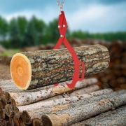 chwytak samozaciskowy 10mm do drewna kłód 70cm