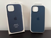 Apple silikonowe etui z MagSafe do iPhone’a 15 – sztormowy błękit