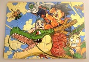 Dragon Ball manga anime prezent puzzle A5 24 elementy 