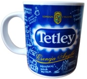 Kubek herbata TETLEY - Esencja Anglii - piękny - London England - NOWY