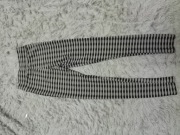 Szaro Czarne legginsy s/m