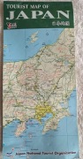 Mapa - turystyczna JAPONIA (Japan),stan-b.db