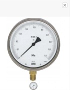 Manometr kontrolny 0-1 MPa klasa dokładności 0,6