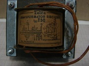 transformator zasilający TSO do urządzeń lampowych   