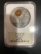20 zł Szlak Bursztynowy MS70 2001 rok.