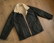 Kurtka skórzana męska KOŻUCH  skóra PILOTKA lotnicza M/L