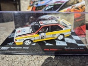 De Agostini 1:43 Audi Quattro A2 Rajd Akropolu 1984 + gazetka nr 15