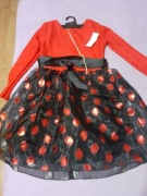 Sukienka z długim rękawem 