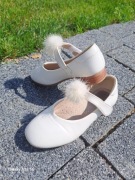 Pantofelki białe 28 dziewczynka 