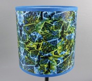 Błękitno-zielona lampa nocna sEN kOSIARZA 5 S