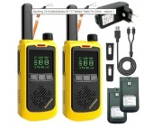 Baofeng 2X Krótkofalówka Bf T17 Walkie Talkie Fm (żółta)