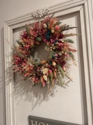 Wianek cukierkowy naturalny rośliny stabilizowane