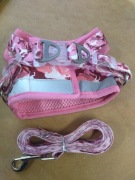 Szelki - uprząż dla psa rozm S + smycz 