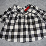 Śliczna sukienka kratka Cynthia Rowley r.92