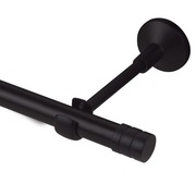 warte 218 PLN 2 szt. Karnisz pojedynczy Inspire Forio 300cm 19mm czarny mat