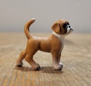 Schleich pies bokser szczenię figurka model wycofany z 2012 r.