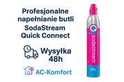 Napełnianie butli SodaStream Quick Connect | Wysyłka 48h