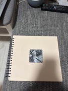 Hama Album FINE ART 28x24/50 kreda (biały) czarne kartki