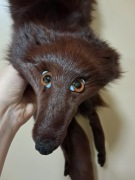 Kołnierz etola cały lis 123 cm futro naturalne